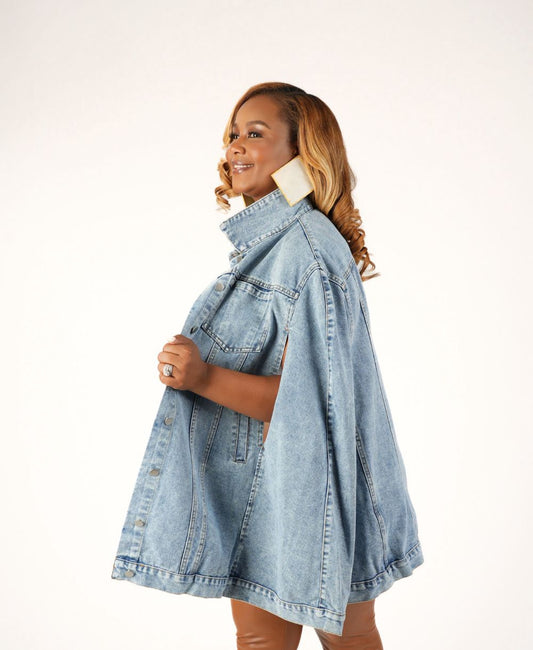 Denim Dolman Jacket